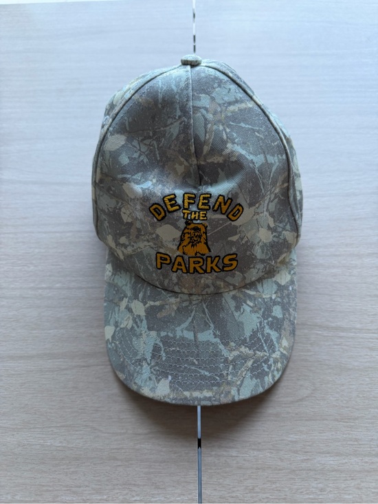 Parks Project Accessories - Parks Project Unisex Camo “Defend the Parks” Hat